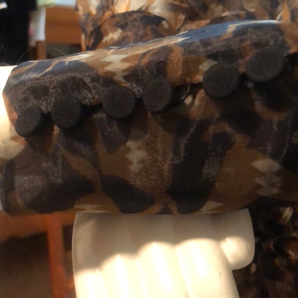 💞ZARA - NWT Sheer Wrap Top (L) - Picture 9 of 15